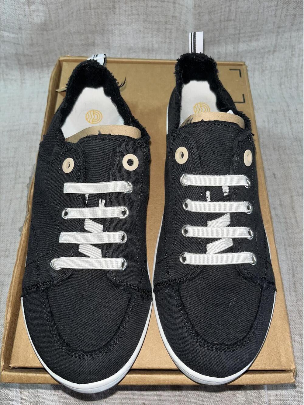 Vionic Beach Pismo Casual Sneaker NWT* 9.5 Black - Picture 2 of 5